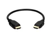 QVS 0.5ft High Speed HDMI UltraHD 4K with Ethernet Flex Cable