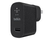 Belkin MIXIT Up Metallic 2.4A USB Home Charger Black