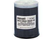 Maxell DVD R Image Maker Inkjet Printable Recordable Disc Spindle Pack of 100