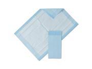 Protection Plus Disposable Underpads 17 x 24 Blue White 25 Bag 12