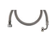 CERTIFIED APPLIANCE WMSL6 Braided Stainless Steel Washing Machine Hose with