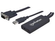 VGA and USB to HDMI Converter