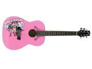 DC Girls Rule 3 4 Size Acoustic Guitar