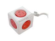 PowerCube 4304 USEXPC Power Cube Accessory 5 Outlet Extended Power Bar Red 10Ft