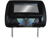 Tview 7 In Headrest Monitor with DVD Player Built in Speakers Remote Black