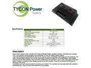 Tycon Power TP SC24 20 12 24V 20A PWM Battery Charging Controller