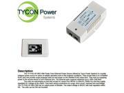 Tycon TP POE HP 56G FBN 56V 60W High Power Gigabit Passive POE Inserter