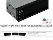 SF500 24 Port Stackable PoE