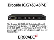 Brocade ICX7450 48P E Switch