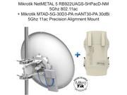 Mikrotik NetMETAL 5 RB922UAGS 5HPacD NM 5Ghz 11ac mANT30 PA 30dBi 5Ghz 11ac