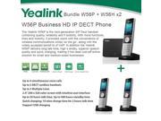 Yealink W56P W56H X2 Cordless VoIP Phone PoE HD Voice and Base Unit USB Charge