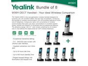 Yealink W56H Bundle of 8 IP DECT VoIP Phone Handset HD Voice Quick Charge
