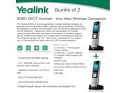 Yealink W56H Bundle of 2 IP DECT VoIP Phone Handset HD Voice Quick Charge