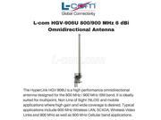 L com HGV 906U 800 900 MHz 6 dBi Omnidirectional Antenna
