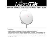 MikroTik MTRADC Radome Cover Kit for mANT 30dBi MTAD 5G 30D3 Single Pack