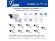 Grandstream GXV3674_HD_VF weatherproof Infrared IR IP cameras 1.2 megapixel Progressive Scan CMOS image sensor 720p