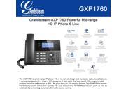 Grandstream GXP1760 Powerful Mid range HD IP Phone 6 Line 3 SIP accounts