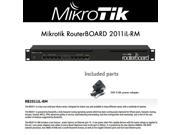 Mikrotik RouterBOARD 2011iL RM RB2011iL RB2011iL RM 64MB 5xGbit OSL4 1U