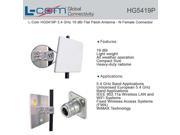 L Com HG5419P 5.4 GHz 19 dBi Flat Patch Antenna N Female Connector