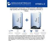 Grandstream HT503 Bundle of 2 HandyTone 503 VoIP router 1 FXS 1 FXO RJ11 port