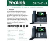 Yealink IPPhone SIP T46S 2 Pack Optima HD USB Dongle PoE 16 VoIP accounts