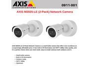 AXIS M2025 LE 2 Pack Network Camera Outdoor Ready Camera with Built in IR