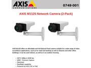 AXIS M1125 2 Pack Network HDTV 1080p Camera with Day Night capability