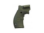 Crimson Trace Corporation Hi Brite LaserGrip Fits Compact Smith Wesson K L Frame Round Butt Rubber Overmold LG 306