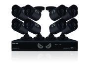 NightOwl 16 Channel 1080 Lite HD Analog Video Security System with 1TB HDD and 8 x 720p HD Wired Cameras