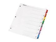 Index Dividers W Table Of Contents 1 8 8 Tab 24 ST Multi