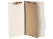 Acco Brands Inc. ACC16054 Classification Folders 2in. Exp Legal 1 Partition Mist Gray