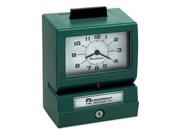 Model 125 Analog Manual Print Time Clock with Month Date 0 12 Hours Minutes