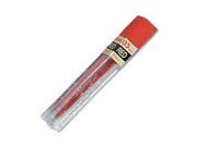 Pentel Colored Lead Refill Red 12 Tube