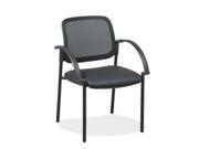 Guest Chair 24 x23 1 2 x32 3 4 Black Faux Leather Seat