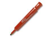 Permanent Marker Chisel Tip Red