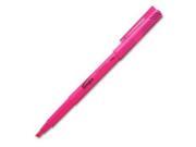 Pen Style Highlighter Chisel Tip 12 PK Fluorescent Pink