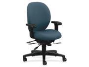 Unanimous Series High Performance Mid Back Task Chair Cerulean Fabric