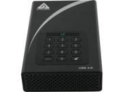 APRICORN Aegis Padlock DT 4TB USB 3.0 Desktop External Hard Drive Black