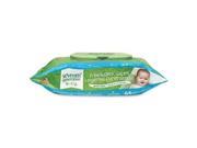 SEVENTH GENERATION 34208 Baby Wipes Unscented White PK12