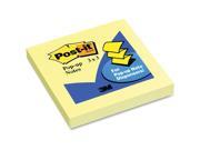 Post it Pop up Notes 3 in x 3 in Canary Yellow 12 Pads Pack