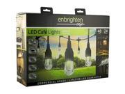 Enbrighten Café LED Lights 48 ft 24 Bulbs 31664