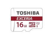 Toshiba THN M302R0160U2 16Gb Exceria M302 Microsdhc Class 10 Uhs 1 U1 R90Mb S Red