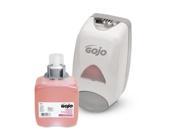 Gojo 5161 D2 1250 mL Foaming Products Luxury Foam Starter Kit 1 Dispenser 1 Refill