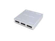 Aluminum USB 3.0 Powered 4 Port Hub 3 data 1 charging for Mac