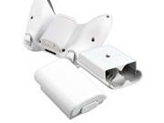 eForCity 2 Pack White Wireless Controller Battery Shell Case Cover For Xbox 360