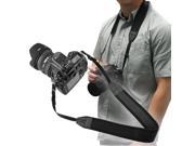 eForCity Anti Slip Weight Reducing Neoprene Camera Neck Strap 3.5 FT 1 M Black