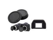 eForCity For Canon Digital Rebel XT Xti Rear Lens Cover Cap Camera Body Cap 18mm Eyecup