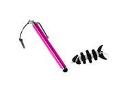 eForCity Pink Stylus Dust Cap Fishbone Wrap Compatible With Samsung© Galaxy S3 i9300 Note2 N7100 S4 i9500