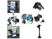 eForCity Swivel Car Air Vent Car Air Vent Windshield Mount with 1 Phone Plate compatible with Apple iPhone 5