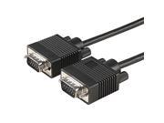 eForCity Premium VGA Monitor Cable Cord 15 pin M M 3 FT 1 M Black